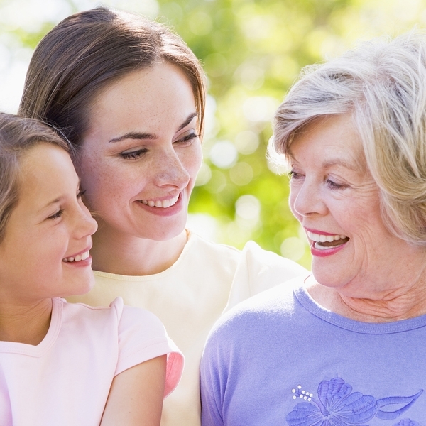 digestive health grandma daughter granddaughter